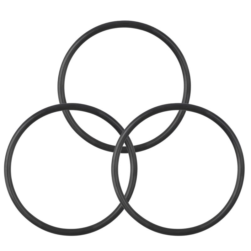 Valorup Compatible with Harbor Freight Chicago Electric Replacement Drive Belt for Single and Dual Barrel Rock Tumblers | Fits for Central Machinery, ABN, Viyuki Models | Nitrile Rubber Construction (3 Pack) - Image 1
